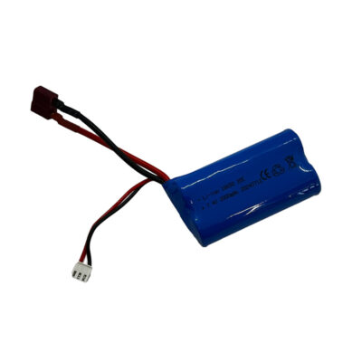 7,4 V 2000 mAh Li-ion 2*18650 20C Deans/T-plug