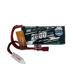 ACE 2000mAh 20C 7.4V 2S1P T-plug (Deans)