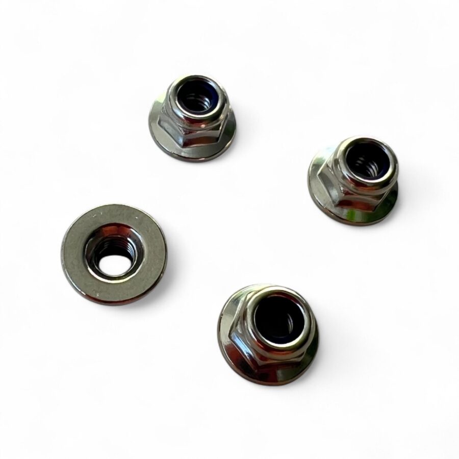 M4 Lock Nut Flange (4pcs)