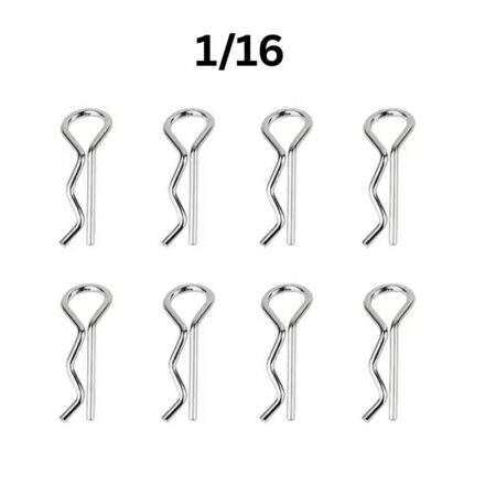 Metal Body Clips (8 pcs) alternatiivne vaade