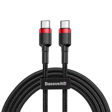 Baseus USB-C - USB-C PD2.0 60W põimitud kaabel, 1M